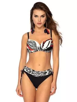 Комплект бикини Meriell Club, белый/черный