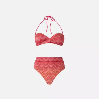 Комплект бикини Missoni Bikini, цвет Cherry Chevron