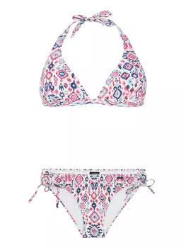 Комплект бикини Protest PRTHAZEL halter bikini C-cup, цвет Canvasoffwhite