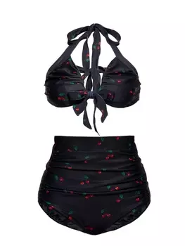 Комплект бикини Queen, черный