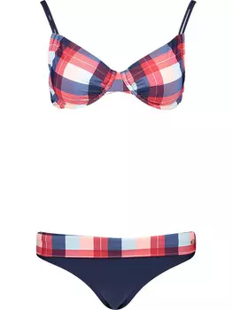 Комплект бикини sOliver Carolin, цвет dunkelblau/rot