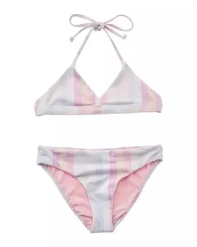 Комплект бикини Splendid из 2 предметов с треугольными чашками и запахом вереска, синий