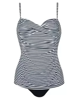 Комплект бикини SUNFLAIR Tankini, черный/белый