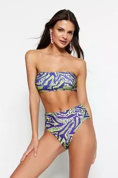 Комплект бикини TRENDYOLMLLA, зеленый