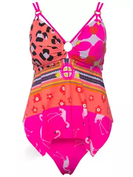 Комплект бикини Ulla Popken, цвет neon berry