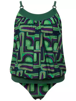 Комплект бикини Ulla Popken, цвет waldgrn