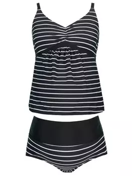 Комплект бикини Ulla Popken Tankini, черный