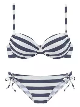 Комплект бикини Venice Beach, цвет marine/wei