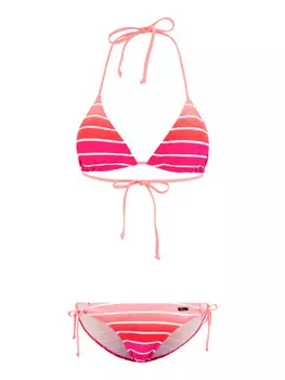 Комплект бикини Venice Beach, цвет pink-gestreift