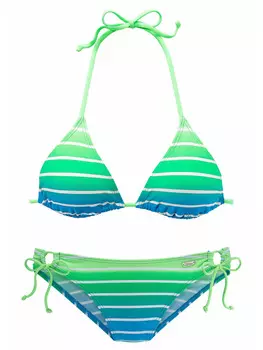 Комплект бикини Venice Beach, цвет trkis/gestreift