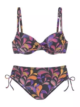 Комплект бикини Vivance, цвет schwarz bedruckt