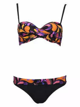 Комплект бикини Vivance, цвет schwarz/orange/lila