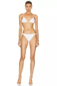 Комплект бикини Wardrobe.Nyc, белый