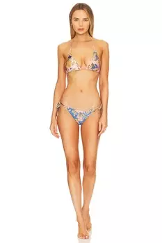 Комплект бикини Zimmermann August Spliced, цвет Spliced