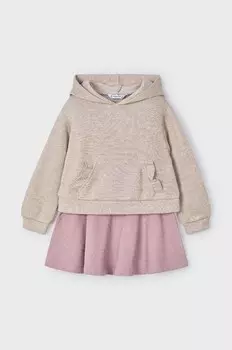 Комплект - блузка и юбка. Mayoral, розовый