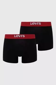 Комплект боксеров , 2 пары. Levi's, черный
