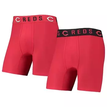 Комплект боксеров 2 шт Concepts Sport Cincinnati Reds, красный