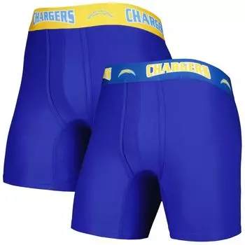 Комплект боксеров 2 шт Concepts Sport Los Angeles Chargers, роял