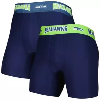 Комплект боксеров 2 шт Concepts Sport Seattle Seahawks, нави