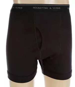 Комплект боксеров-боксеров Roundtree & Yorke Big & Tall, 2 шт., черный