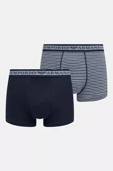 Комплект боксеров Emporio Armani Underwear, 2 шт, темно-синий