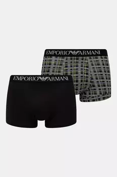 Комплект боксеров Emporio Armani Underwear, 2 шт, черный