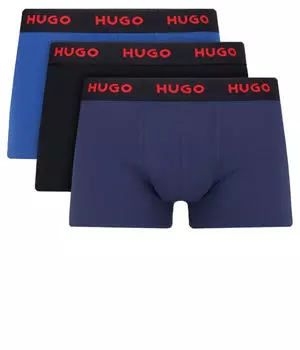 Комплект боксеров Hugo Bodywear, синий / черный / темно-синий