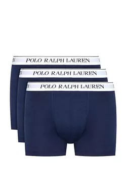 Комплект боксеров из трех предметов с цветной лентой с логотипом Polo Ralph Lauren, мультиколор
