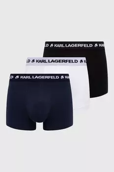 Комплект боксеров Karl Lagerfeld, 3 шт, черный