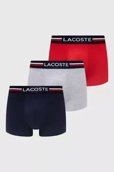 Комплект боксеров Lacoste, 3 шт, черный