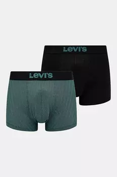 Комплект боксеров Levi's, 2 шт, черный