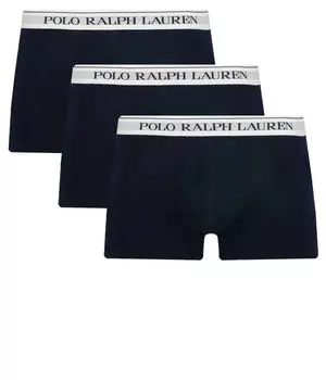 Комплект боксеров Polo Ralph Lauren с белым поясом, 3 штуки