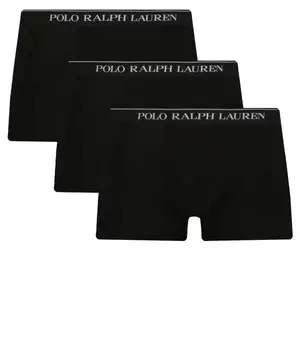 Комплект боксеров Polo Ralph Lauren с логотипом, 3 штуки