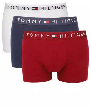 Комплект боксеров Tommy Hilfiger Underwear, синий / красный / белый
