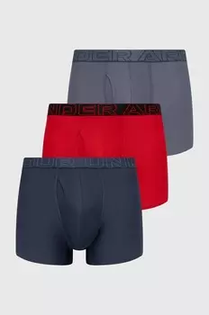 Комплект боксеров Under Armour, 3 шт, красный