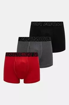 Комплект боксеров Under Armour, 3 шт, серый