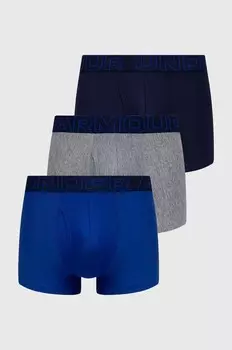 Комплект боксеров Under Armour, 3 шт, темно-синий
