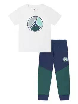 Комплект брюк Jordan Kids Jumpman с принтом, белый