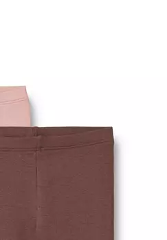 Комплект брюк MIT-STRUKTUR MADDY Leggings Wheat, 2 предмета, коричневый/розовый