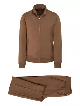 Комплект брюк Moorer с отутюженными стрелками, коричневый