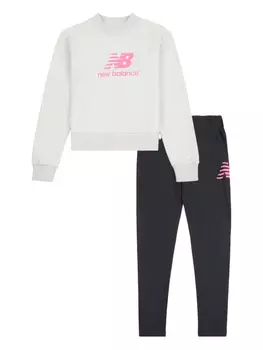 Комплект брюк с логотипом New Balance Kids, серый