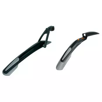 Комплект брызговиков для велосипеда MTB SKS Shockblade + X-Blade 27,5 дюймов - 29 дюймов, черный / светло-серый