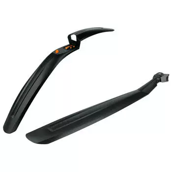 Комплект брызговиков для велосипеда MTB SKS Shockblade + X-TRA-DRY 27,5 дюймов - 29 дюймов, черный