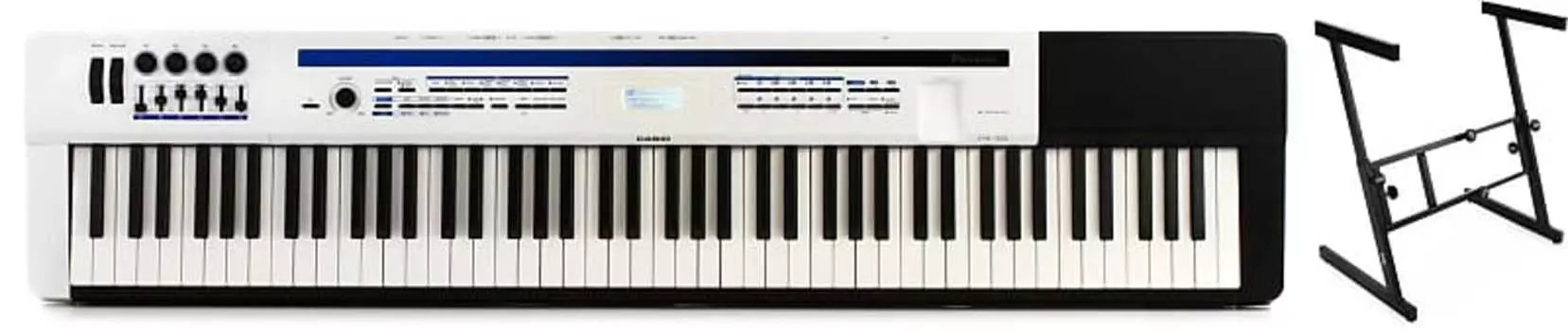 Комплект Casio Privia PX-5S для 88-клавишного сценического фортепиано со сценическими подставками KS7350 Folding-Z Keyboard Stand Casio + On-Stage PX-5S=1 KS7350=1