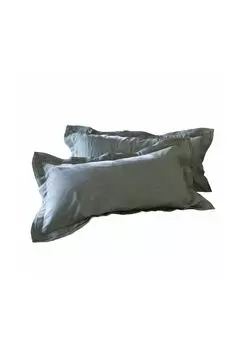 Комплект чехлов на подушки Libba зеленый, 2 шт Loberon, цвет Gesamt Breite