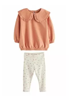 Комплект COLLAR SET Leggings Next, оранжевый