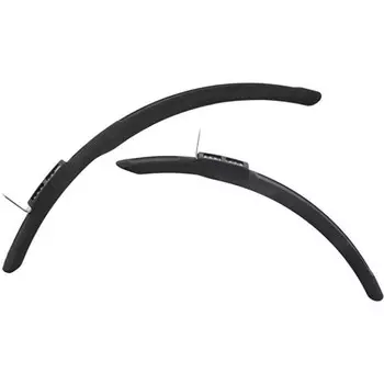 Комплект детских крыльев Zefal 16-24, черный / черный / черный