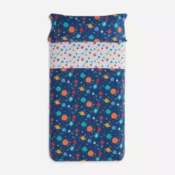 Комплект детских пододеяльников Planetas Basics El Corte Ingls, синий