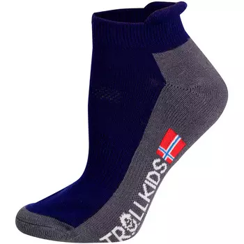 Комплект детских походных носков Low Cut II (2 пары) Trollkids, синий