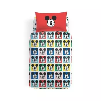 Комплект детского постельного белья Caleffi Disney Mickey Colors In Cotton, 3 предмета